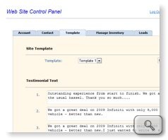 Simple Control Panel